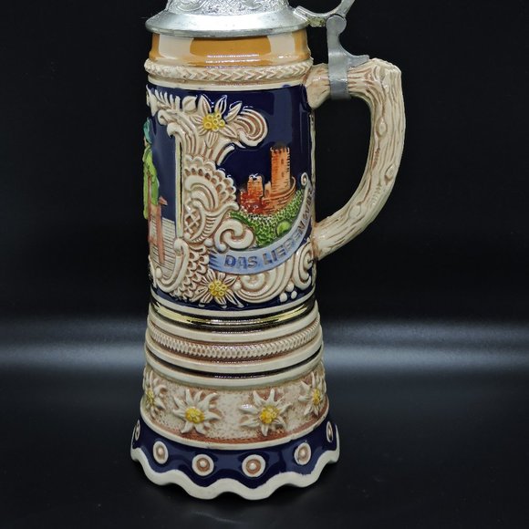 Vintage DBGM Beer Stein Mapsa Music Box - Trink Bruderlein - Picture 2 of 12